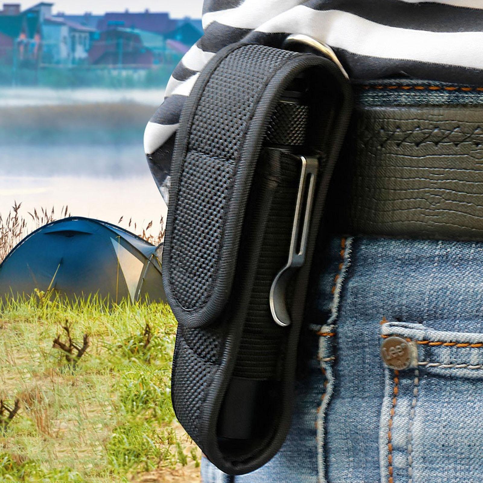 Outdoor Sports Accessories - LED Flashlight Protective Case Outdoor Waist