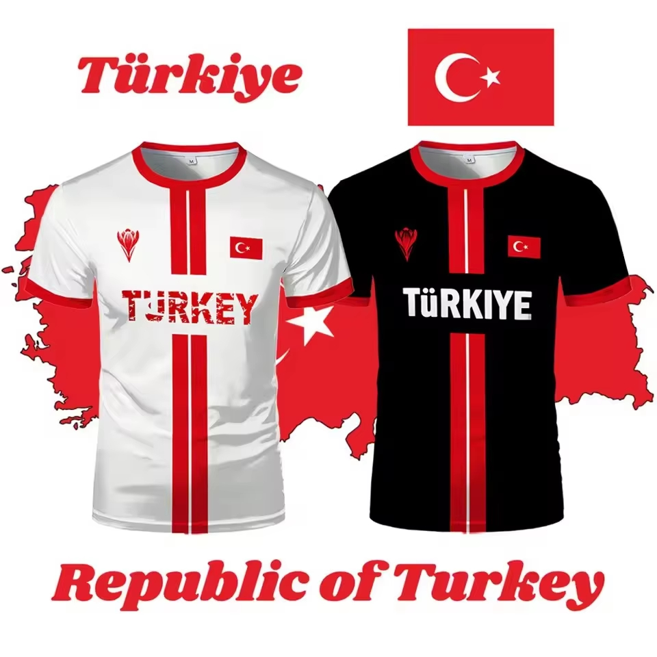 Outdoor Sport For Kids - TURKIYE Flag 3D Print Sport Quick-dry