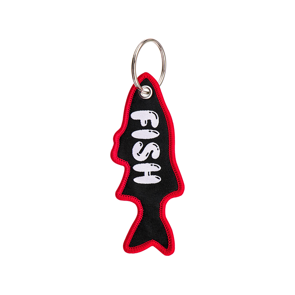 Fish Shape Embroidery Key Tag  - Outdoor Sports Accessories recension och pris