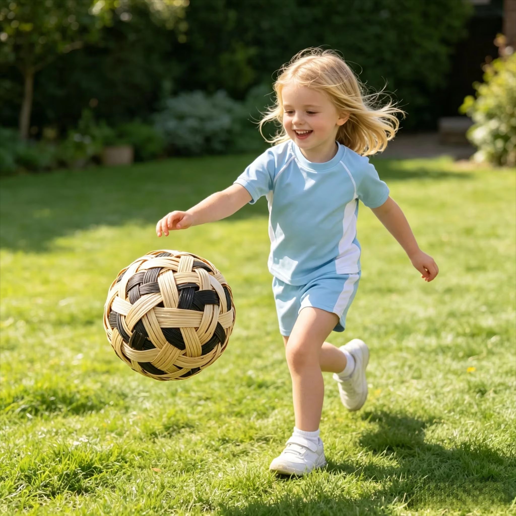 Kids Sepak Takraw Rattan Ball  - Outdoor Sport For Kids recension och pris