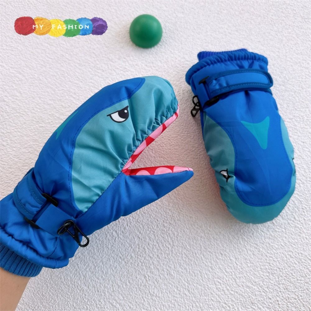 Cartoon Children Ski Gloves Sh - Outdoor Sport For Kids recension och pris