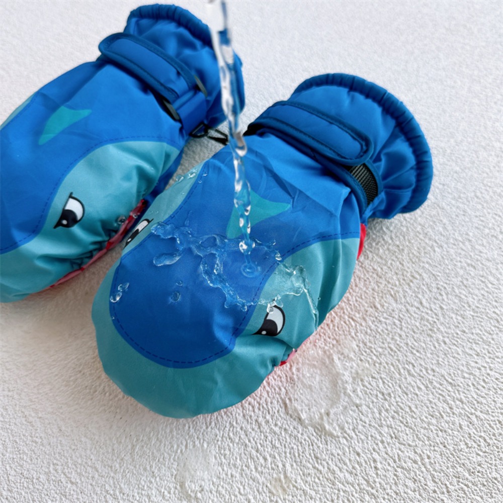 Cartoon Children Ski Gloves Sh - Outdoor Sport For Kids recension och pris