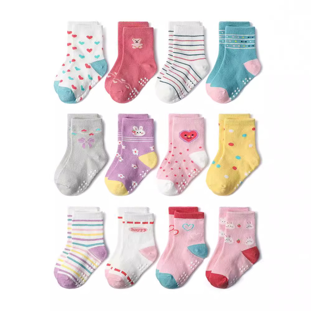 1/3/6/9/12 Pairs Kids Socks Se - Trampoline Park Sock recension och pris
