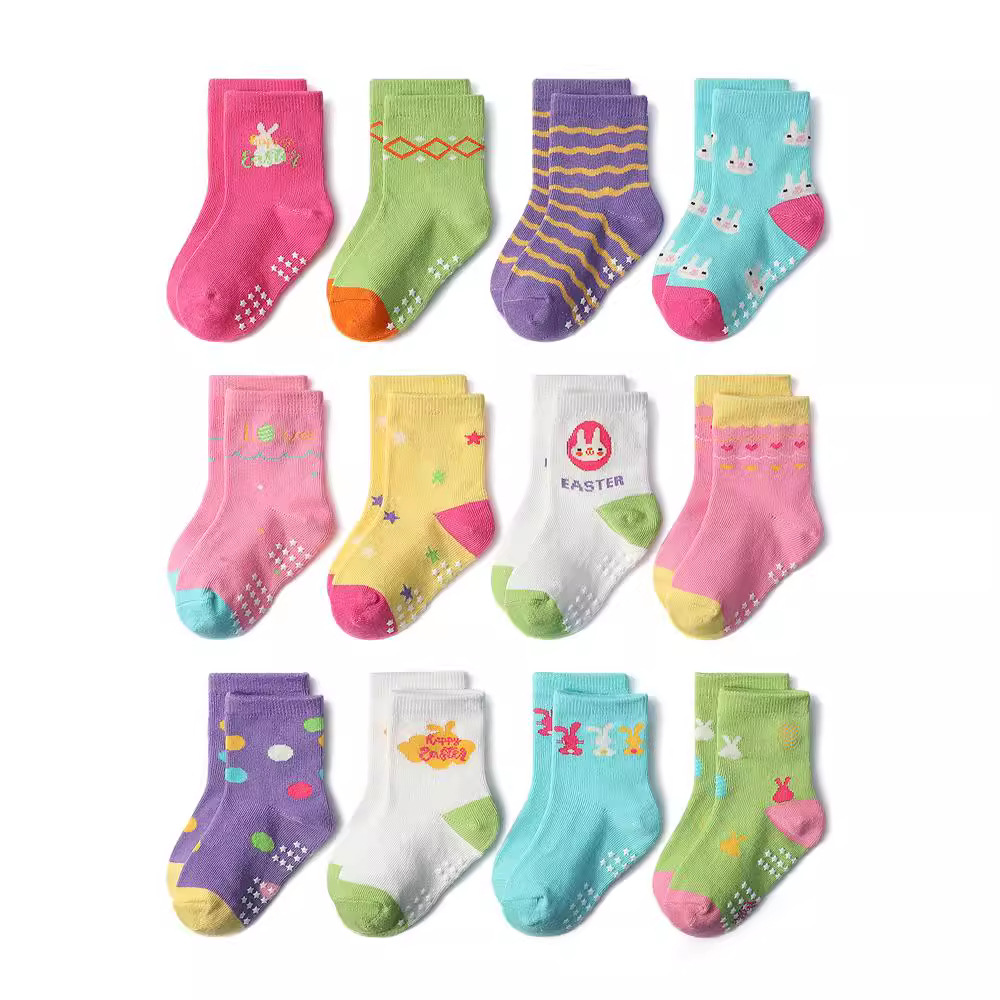 1/3/6/9/12 Pairs Kids Socks Se - Trampoline Park Sock recension och pris