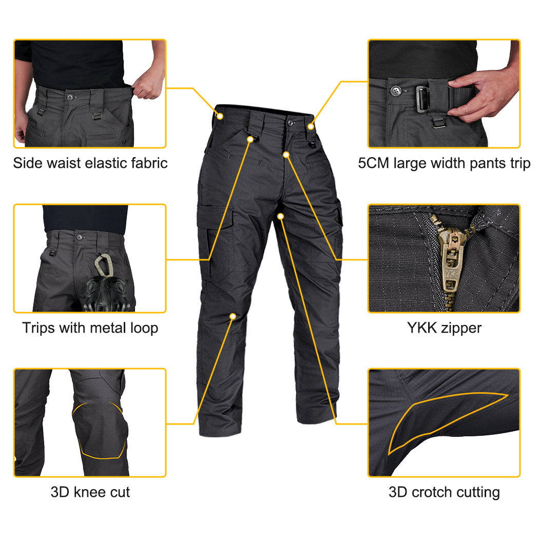 IDOGEAR BSR Men's Flex Tactica - Outdoor Sport Hiking Pants recension och pris
