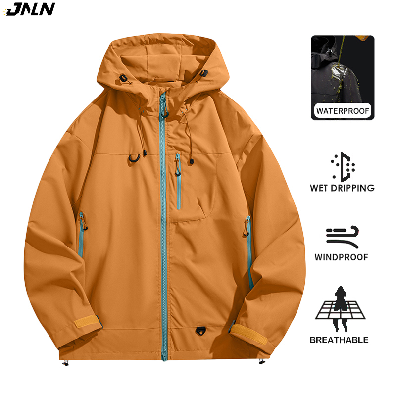 JNLN Men's Women's Waterproof  - Outdoor Sport Waterproof Jacket recension och pris