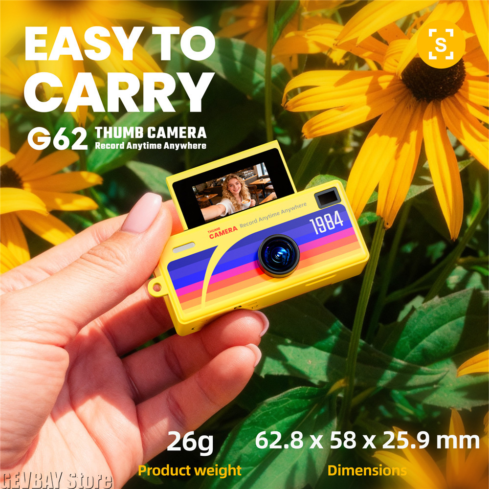 G62 Retro Mini Keychain Thumb  - Outdoor Sport For Kids recension och pris
