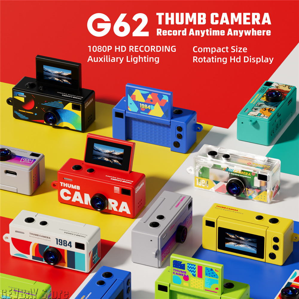 G62 Retro Mini Keychain Thumb  - Outdoor Sport For Kids recension och pris