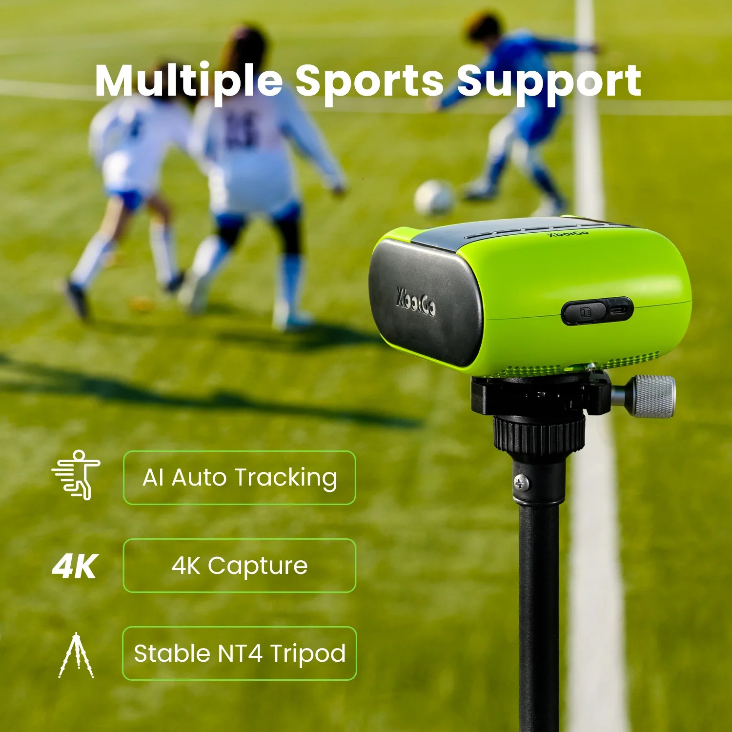 XbotGo Falcon 4K AI Auto Track - Outdoor Sport Live recension och pris