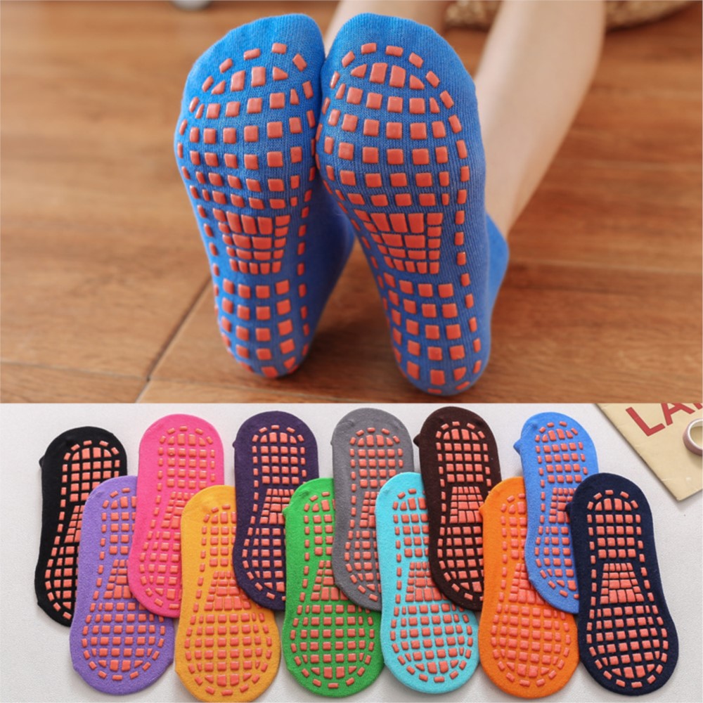 Kids Adults Anti-Slip Socks Pa - Trampoline Park Sock recension och pris