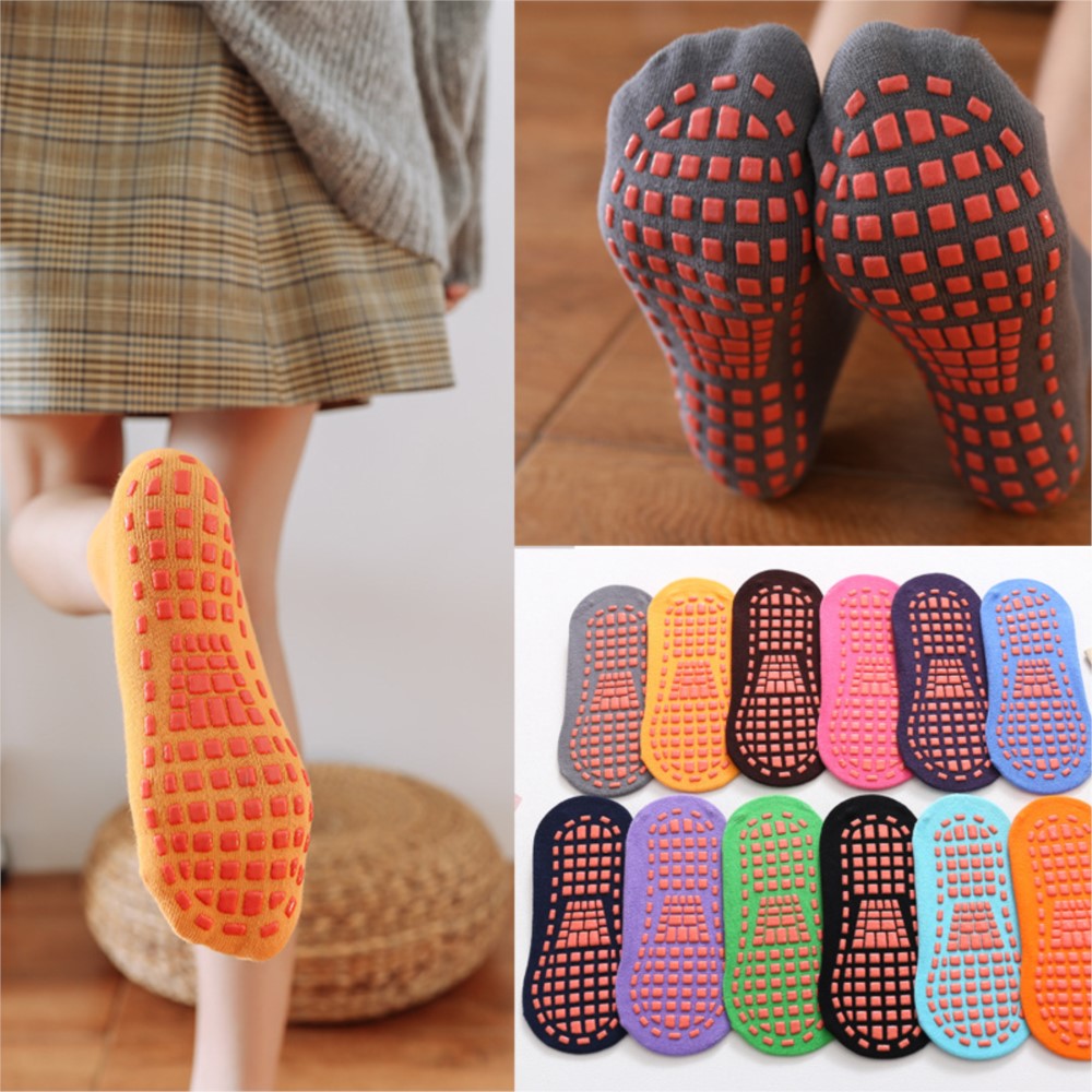 Kids Adults Anti-Slip Socks Pa - Trampoline Park Sock recension och pris