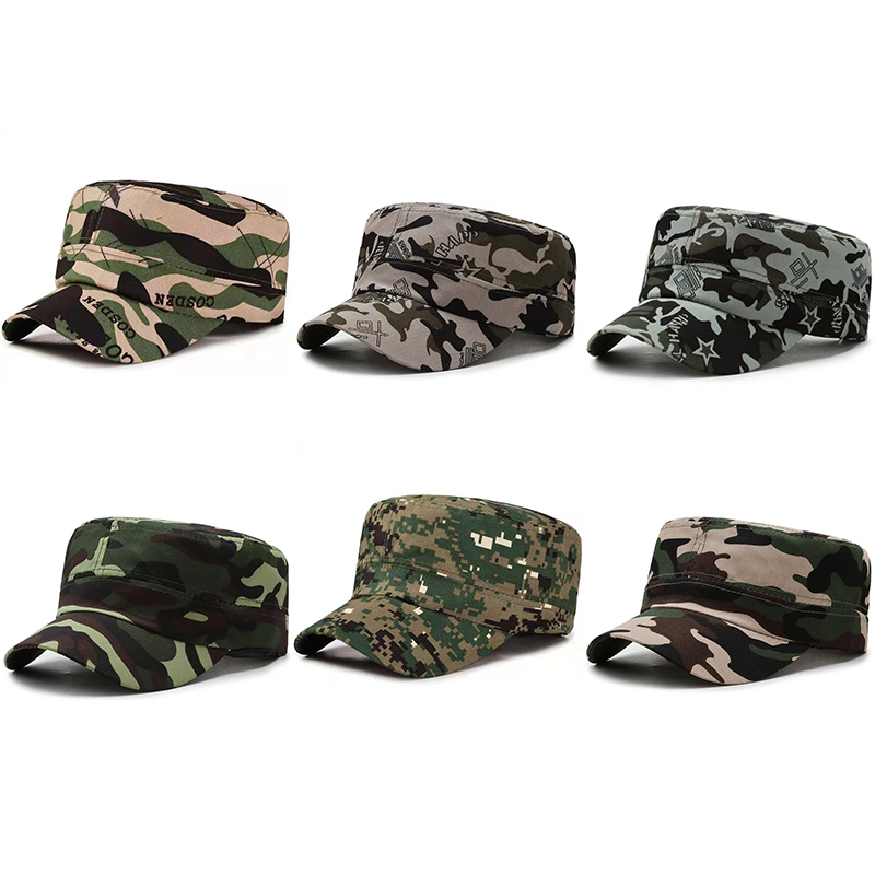 New【Flat Cap Fashion Camo Base - Outdoor Sport Hat Classic recension och pris