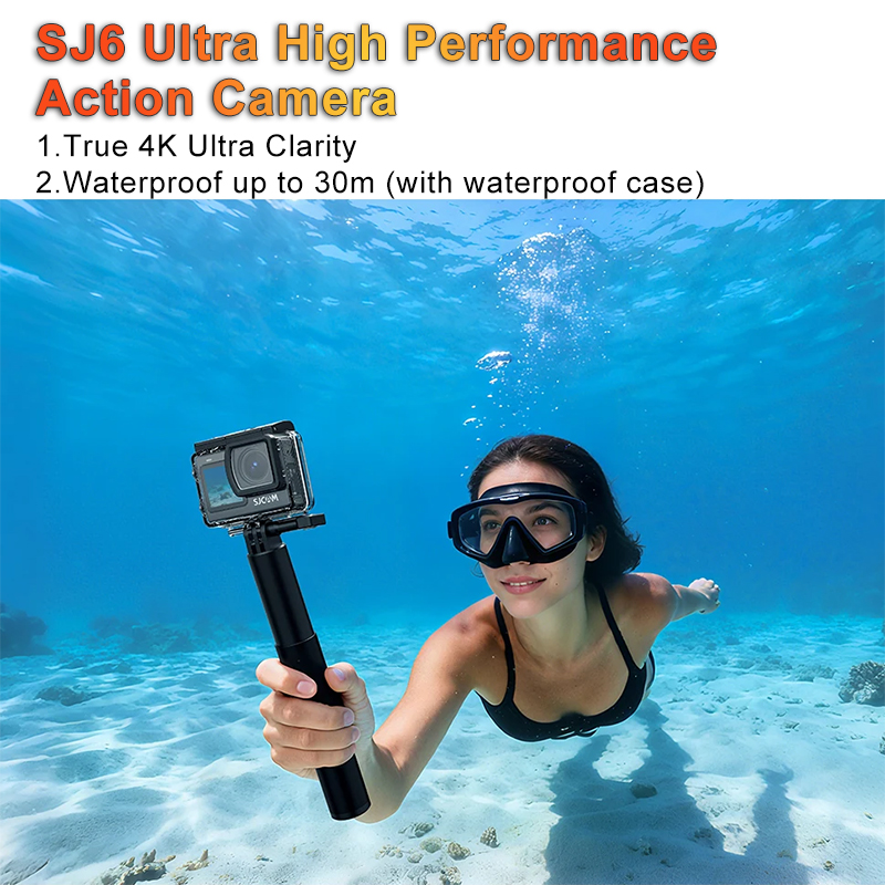 SJCAM Action Camera SJ6 Ultra  - Outdoor Sport Live recension och pris