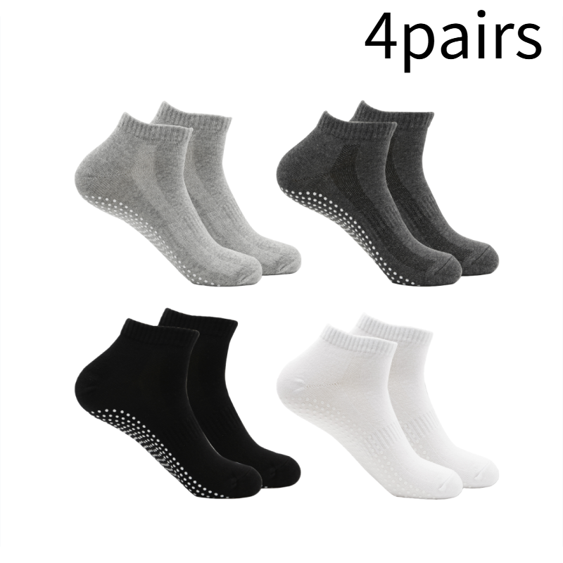 1pair/4pairs Black White Gray  - Trampoline Park Sock recension och pris
