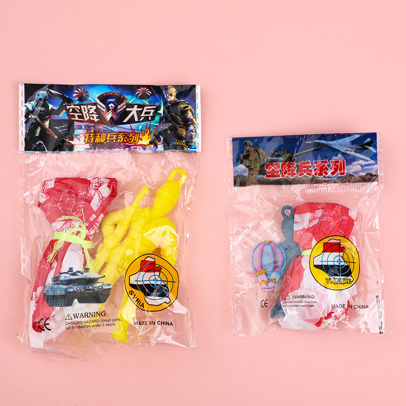 10pcs Plastic Ejecting Parachu - Outdoor Sport For Kids recension och pris