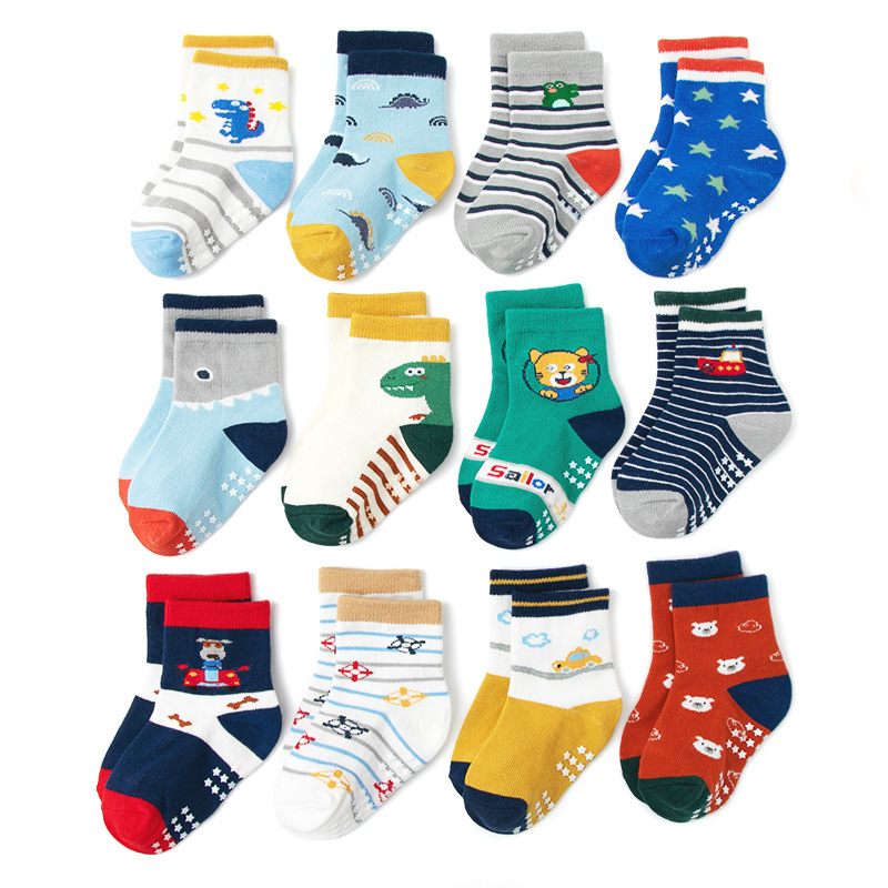 1/3/6/9/12 Pairs Kids Socks Se - Trampoline Park Sock recension och pris