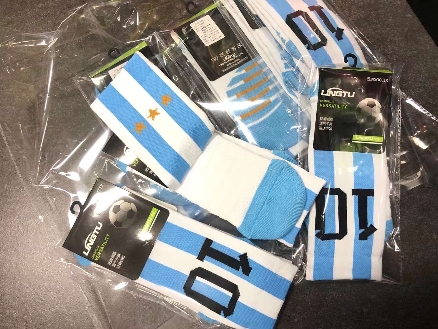 Kids Soccer Socks Number 10# S - Outdoor Sport For Kids recension och pris
