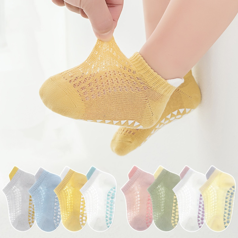 4Pairs Thin Kids Baby Boat Soc - Trampoline Park Sock recension och pris