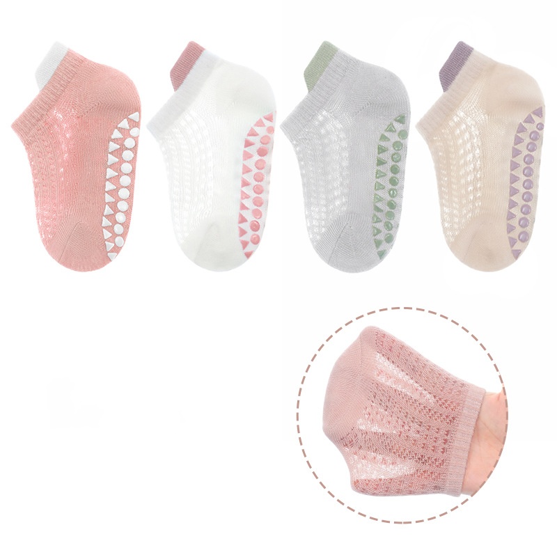 4Pairs Thin Kids Baby Boat Soc - Trampoline Park Sock recension och pris