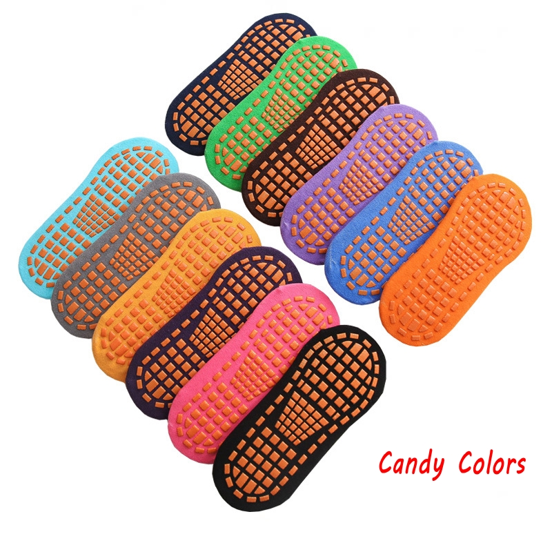 10 Pairs Kids Adults Anti-Slip - Trampoline Park Sock recension och pris