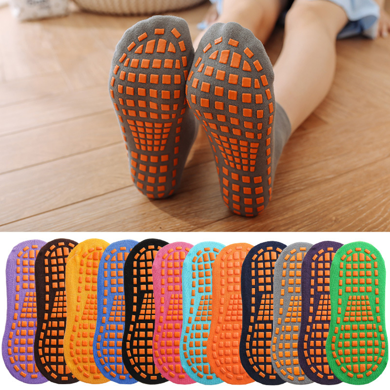 10 Pairs Kids Adults Anti-Slip - Trampoline Park Sock recension och pris